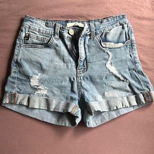 KanCan Lightwash Shorts